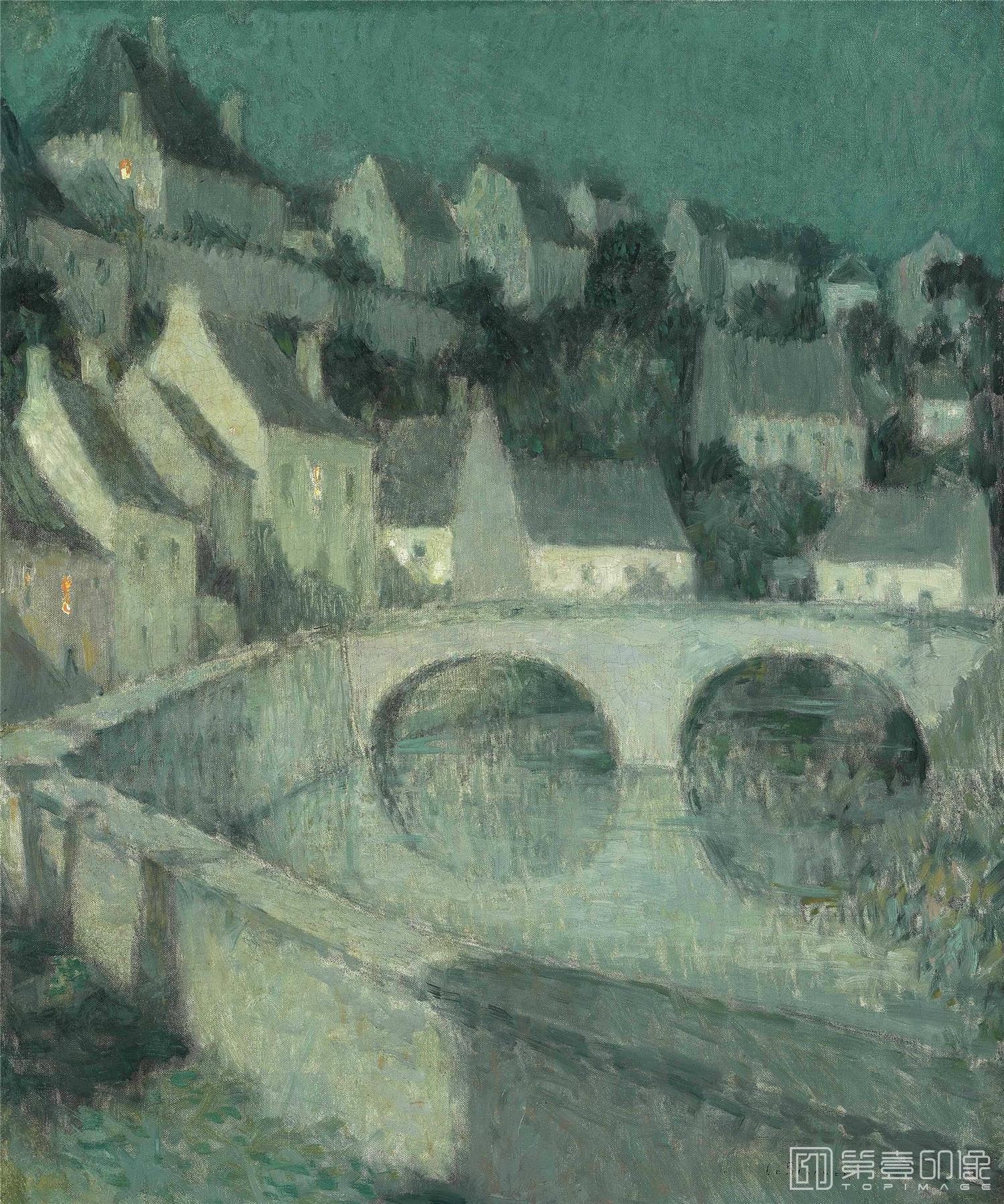 油画-LAVILLEHAUTE